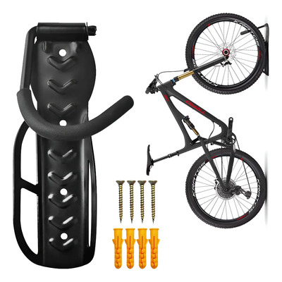 Soporte De Gancho Para Colgar Bicicleta A La Pared Color Negro | MercadoLibre