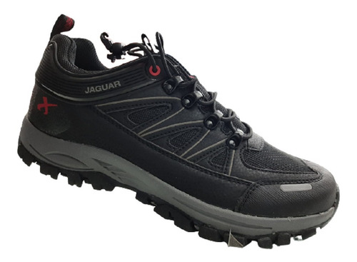 Zapatilla Trekking Reforzada Elástico Goma Jaguar 3027