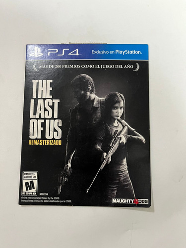 The Last Of Us Remasterizado Ps4 Fisico Usado