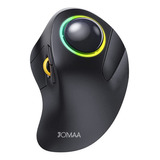 Mouse Trackball Con Retroiluminación Rgb Inalámbrico, 2,4 G