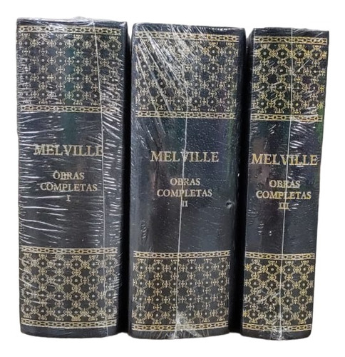 Melville Obras Completas Aguilar 3 Tomos 2005 - Nuevos -