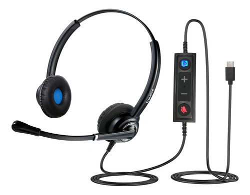 Voicepro 20c Auriculares Usb-c Profesionales Para Oficina En