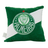 Almofada Quadrada Escudo Time 36x36cm - Palmeiras