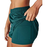 Short Lupo Feminino Malha Com Bolso Sport - 76393 