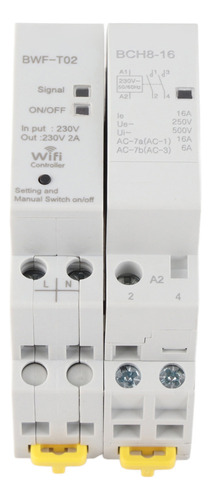 Contator De Baixa Tensão Wifi Control 2sem Controle Remoto D