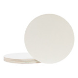 Bases Para Pastel / Disco Blanco Encerado 35 Cm 10 Piezas