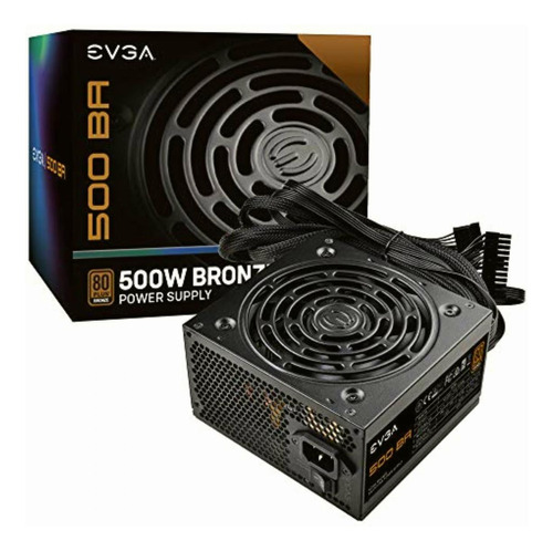 Evga 500 Ba, 80+ Bronce 500w, Fuente De Alimentación