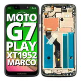 Modulo Para Moto G7 Play Motorola Xt1952 Pantalla Con Marco