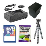 Canon Vixia Hf M31 Videocámara Kit De Accesorios Incluye: Sd