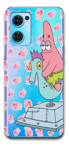 Funda Transparente Bob Esponja 5 Para Oppo Todos