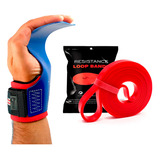 Kit Hand Grip Legacy Skyhill Usa E Super Band Vermelho 20kg