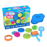 Juego Educativo De Galletas Abc De Arena De Espuma De Juego,