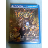 Jogo Dragons Crown Psvita  Somente A Caixa  