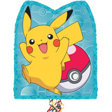 Piñata Party City Pokémon Pikachu De 45 Cm X 8 Cm X 56 Cm