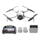 Mini Drone Dji Mini 4 Pro Fly More Combo Plus Con Cámara 4k Gris 5.8ghz 3 Baterías