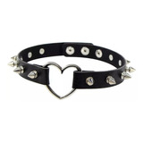 Collar Choker Picos Corazon Dark Kawaii Punk Kpop Cosplay