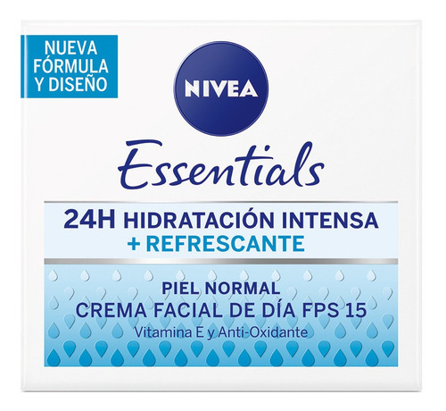 Crema Facial Hidratante Activa De Día Fps 15 Nivea X 50 Ml