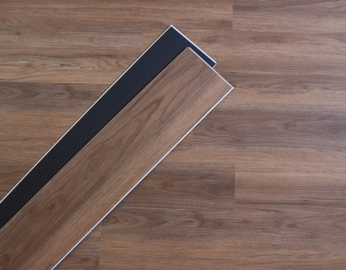 Piso Spc 5mm Piedra Caliza Y Pvc Pack De 23 M2 Sistema Click | Meses sin interés