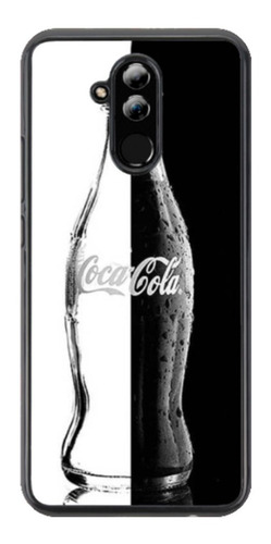 Funda Protector Para Huawei Coca Cola Botella Blanco Negro