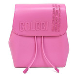 Bolsa Mochila Colcci Chicago Lovers Feminina Rosa