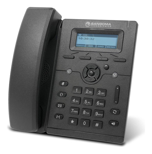 Sangoma S206 Voip - Telefono Con Poe (o Adaptador De Ca, Se