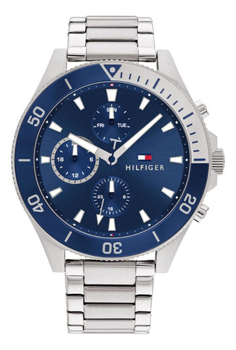 Reloj Tommy Hilfiger Hombre Larson Plateado 1791917 - S007