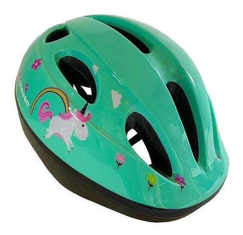 Capacete De Bike Infantil Elleven Unicórnio C/ Regulagem