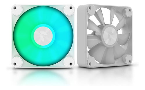 Ventilador Pc Gamer Apnx Fp1 Blanco 120mm Argb Alta Gama