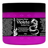 Shampoo Gloss Violeta Coiffer 300ml Matizador