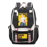 1pc Mochila De Anime Banana Fish Mochila Escolar Para Niños Y Ni