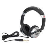 Numark Hf125 Auriculares Con Cable De 1,5 M Y Conector P2 O P10 Color Negro Plateado