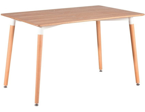 Mesa Comedor Escritorio Eames Madera 120x70 Cm 