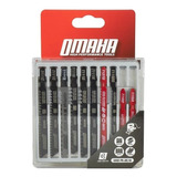 Kit Set 10 Hojas Omaha Sierra Caladora Madera Metal Aluminio Enc T