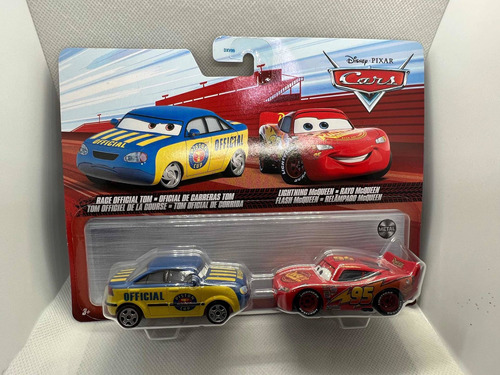 Rayo Mcqueen & Oficial Tom Disney Cars 3 Pixar Mattel