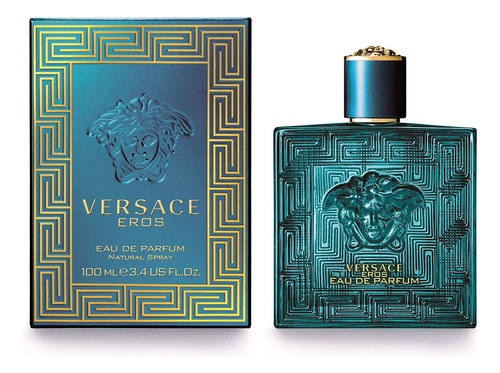Perfume Versace Eros Eau De Parfum En Spray Para Hombre 100