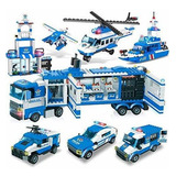 City Police, City Station Building Sets, 8 En 1 Mobile Comma