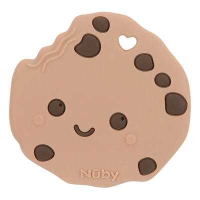 Mordedera de Silicón - Galleta con Chispas de Chocolate Nuby | MercadoLibre