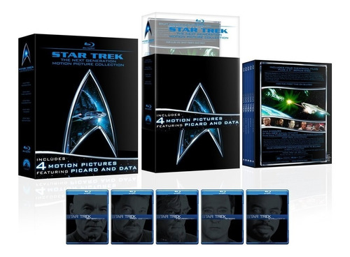 Star Trek Next Generation Motion Picture Coleccion Blu-ray
