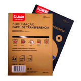 Transfer Papel Sublimatico A4 500 Folhas Verso Rosa Resinado