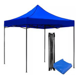 Toldo Plegable 3x3 Metálico Antioxidable Con Lona