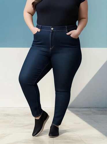 Pantalones Nuevos Talla Extra Grandes Strech Tiro Alto