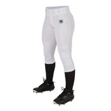 Blanca Pantaleta Softbol Béisbol Pantalón Femenino South®