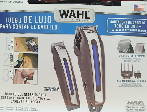 Kit Para Cortar Cabello Wahl De Lujo 