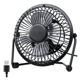 Ventilador De Escritorio Zuvas, Silencioso, Pequeño, Usb, Ro