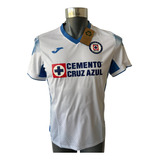 Jersey Cruz Azul Joma 2021 Visitante Blanco Original