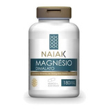 Magnésio Dimalato 180caps De 530mg - Naiak Sabor: Sem Sabor Sabor Sem Sabor