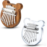 Mini Piano De Pulgar Kalimba De 2 Piezas Para Niños Y Adulto