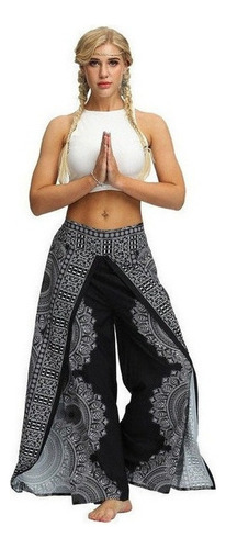 Pantalón De Yoga De Verano For Mujer Harem Printe Pantalón