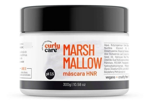 Marshmallow Máscara Hnr 300g - Curly Care