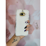 Funda Peluche Piel Sintetica Strass Para Samsung S8 Plus